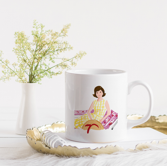 Jackie O. Coffee Mug