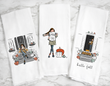 Fall Flour Sack Towels