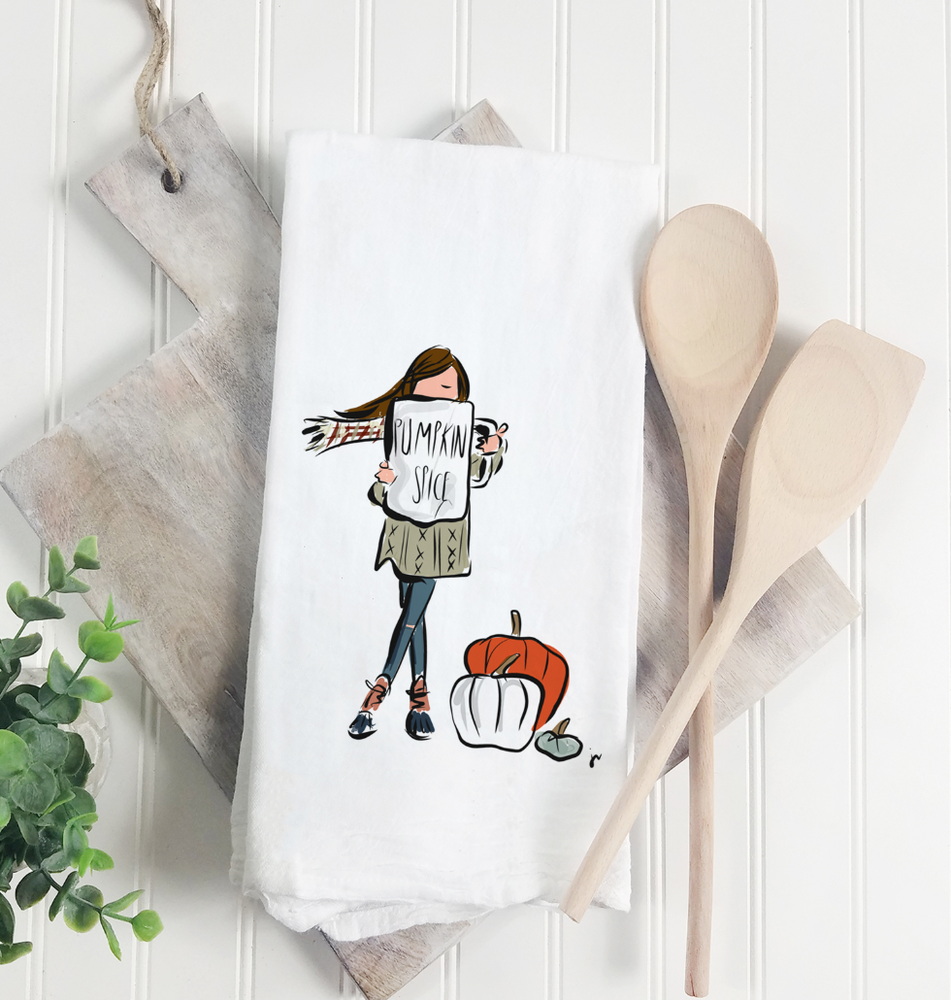Fall Flour Sack Towels