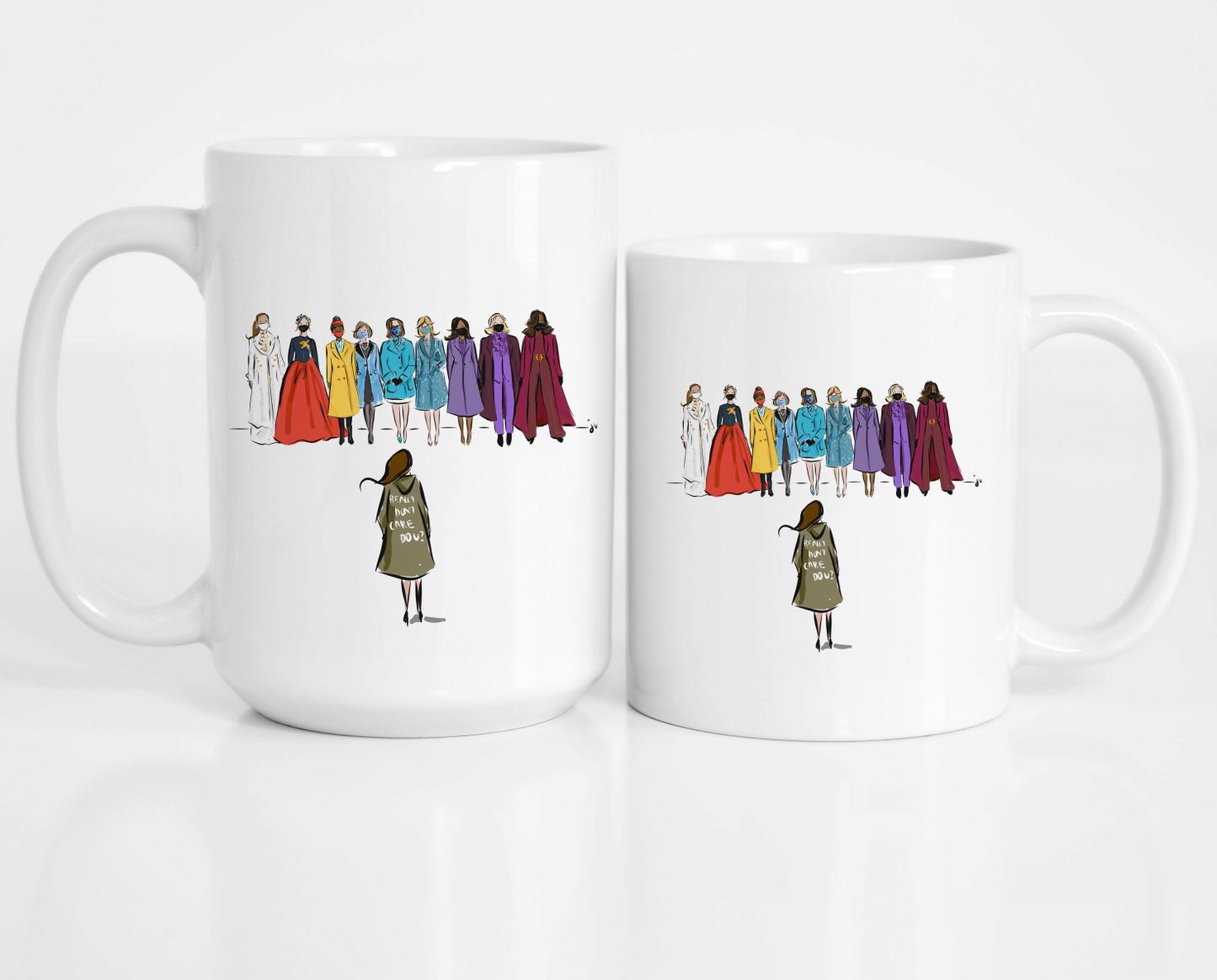 Really Don't Care Do U? Mugs, Art Print, Tote & T-shirt (each sold separately)