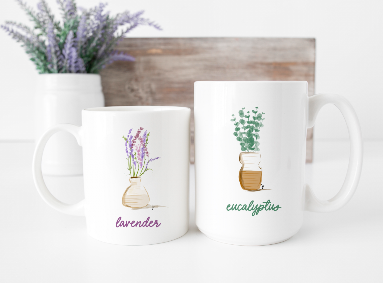 Floral Mugs 2021