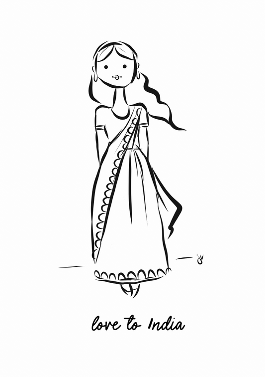 Give India Fundraiser Coloring Page