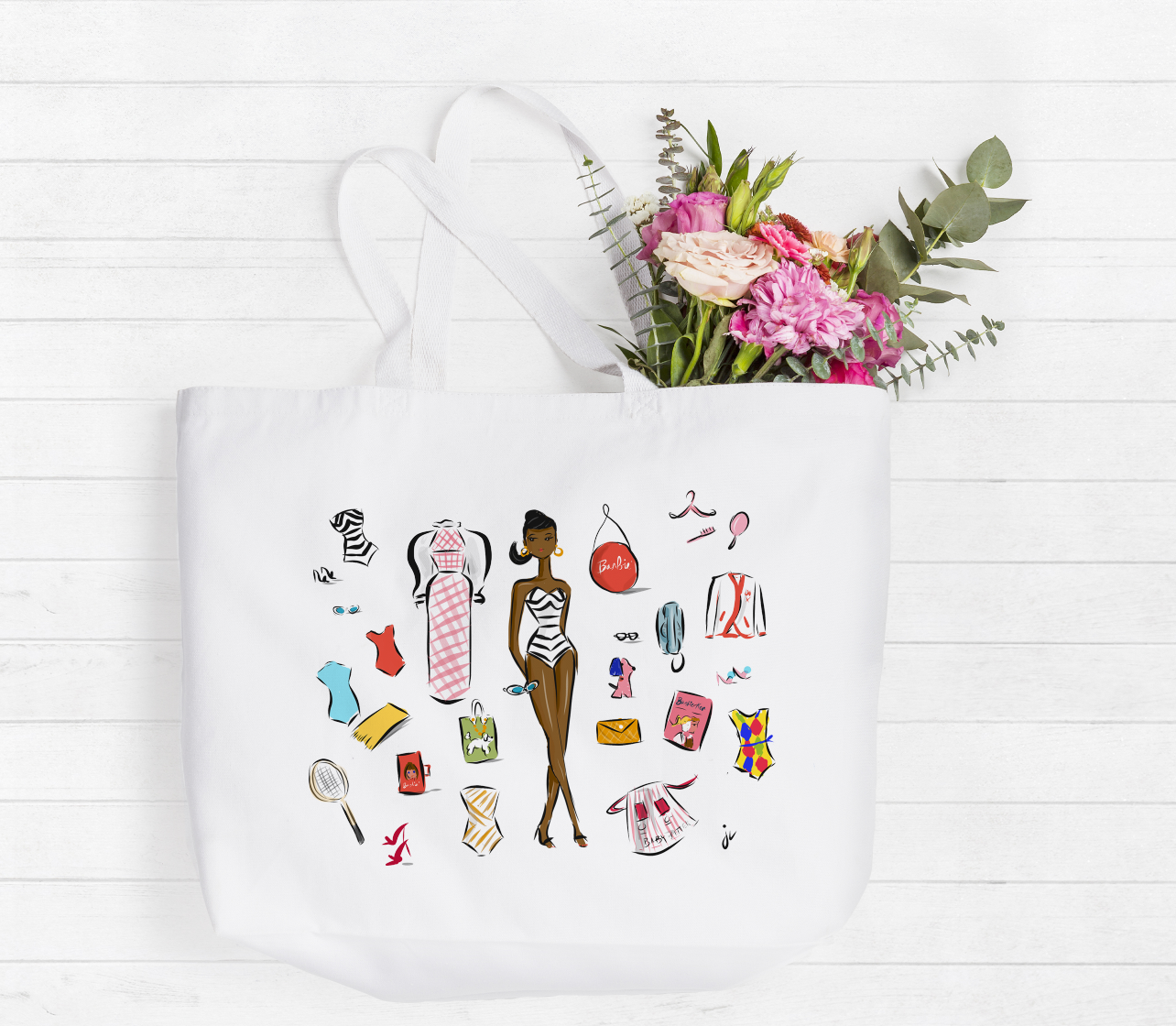 Barbie Love - mug, travel mug tote & cosmetic pouch (sold separately - choose from dropdown)