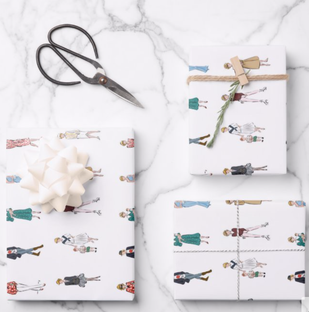 Princess Diana Gift Wrap Sheets