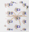 NYC Anthora Cup & Flowers Gift Wrap Sheets
