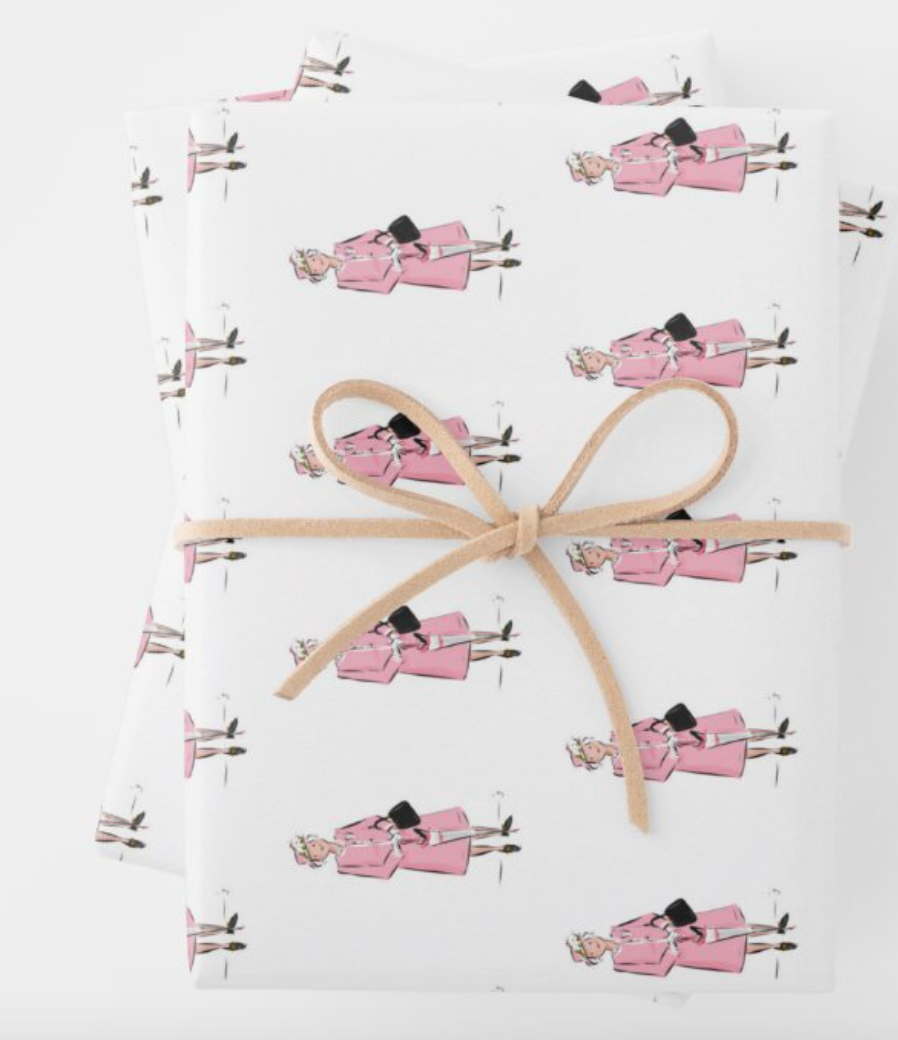 Queen Elizabeth Gift Wrap Sheets
