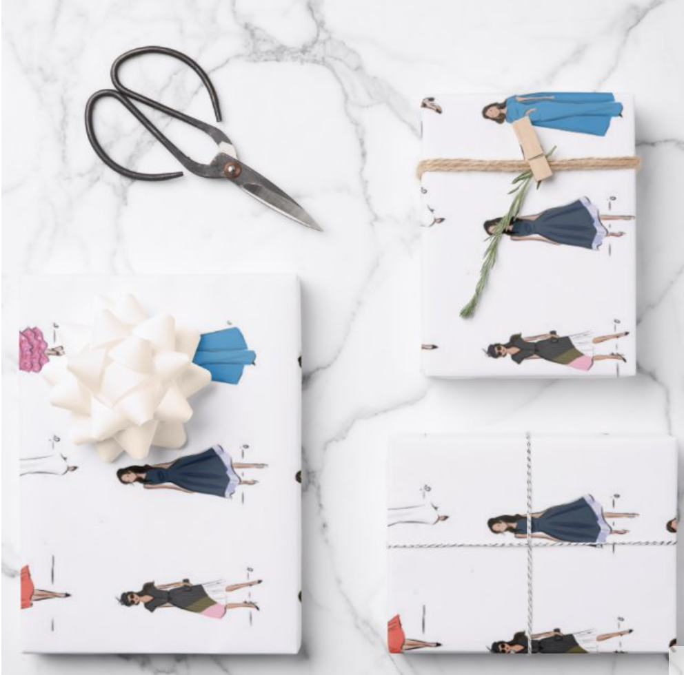 Meghan Markle Gift Wrap Sheets