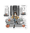 Fall Steps Sticker