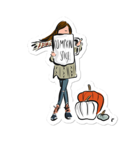 Pumpkin Spice Sticker