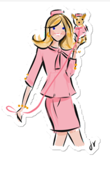 Legally Blonde Sticker