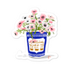 NYC Flower Cup Sticker