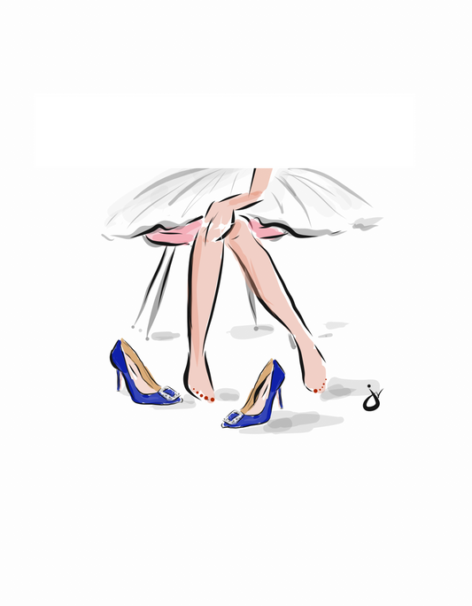 Hello Lover Carrie Bradshaw Art Print