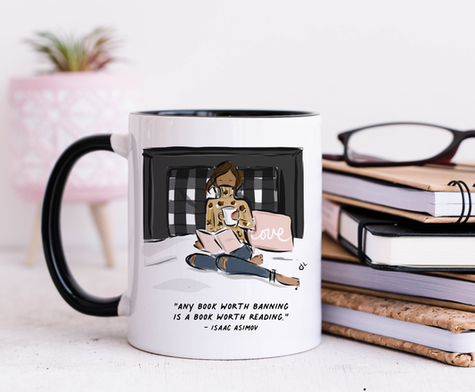 Bans Off Our Books Mug