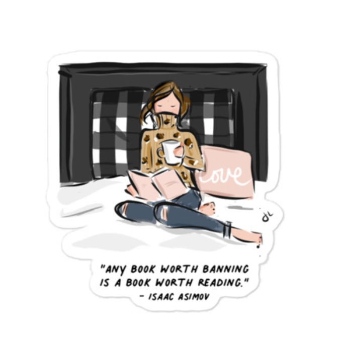 Bans off Our Books Sticker