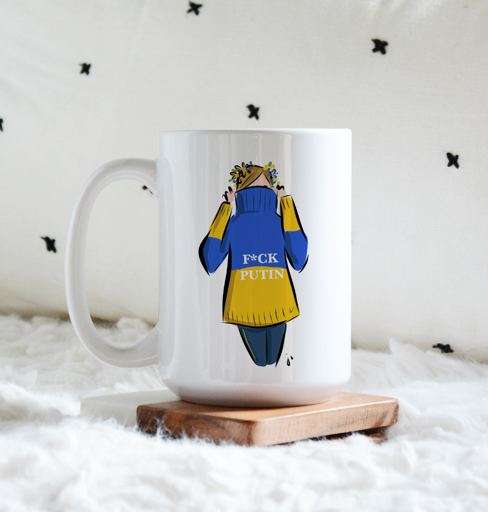 F Putin - Ukraine Mug