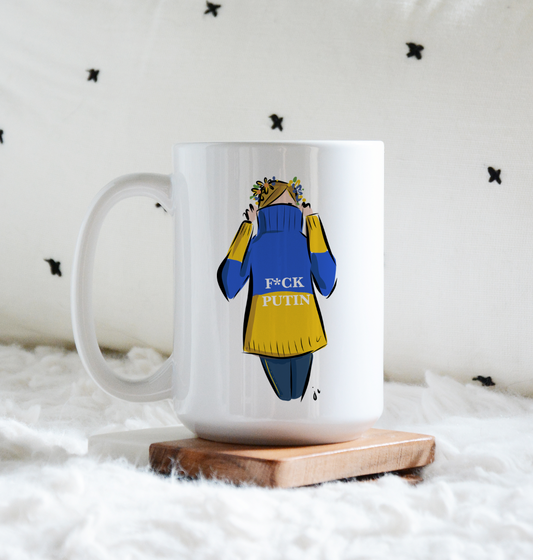 F Putin - Ukraine Mug
