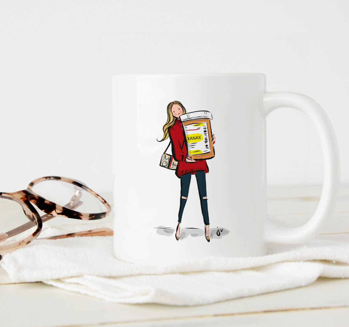 High Anxiety Xanax Mugs