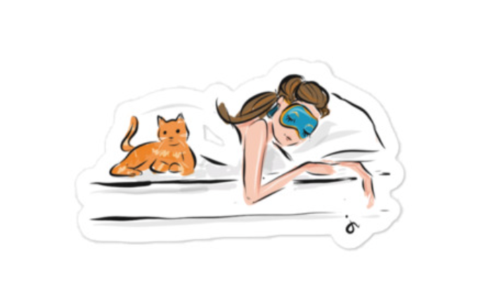 Holly Go Lightly sticker