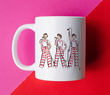 Harry Styles Heart Overalls Mug