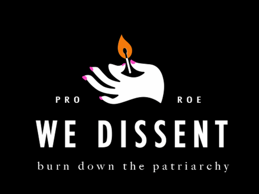 We Dissent Candle