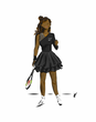 Serena Williams Art Print