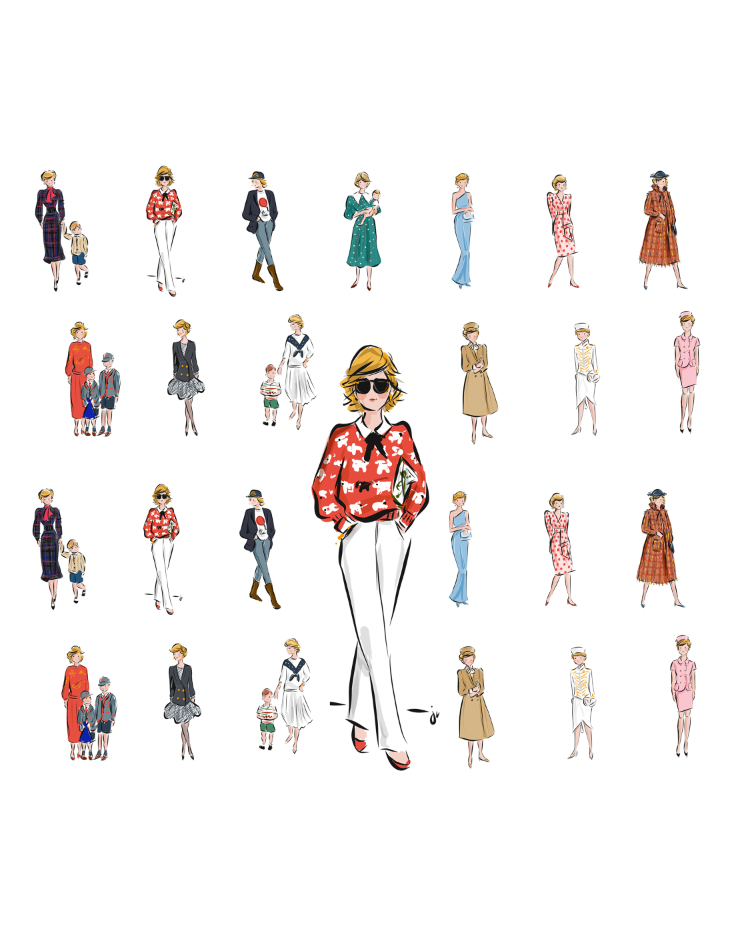 Princess Diana Looks 8x10 Print