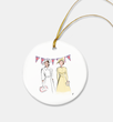 Jubilee Meghan & Kate Ceramic Two-Sided Ornament