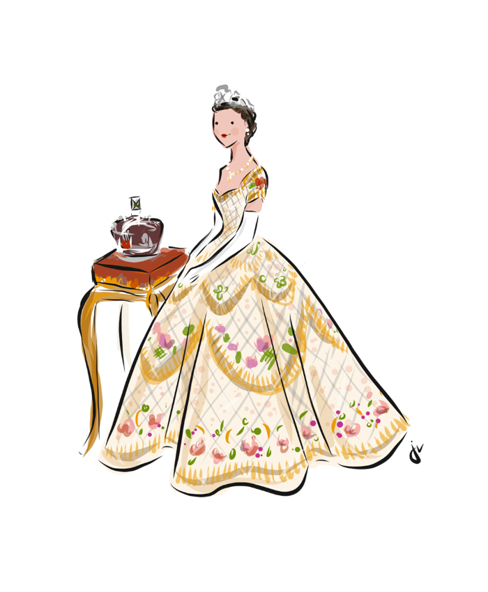 Queen Elizabeth Coronation Art Print