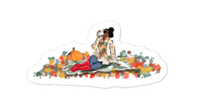 Basic Fall B Sticker