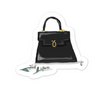 Queen Elizabeth Black Bag Sticker