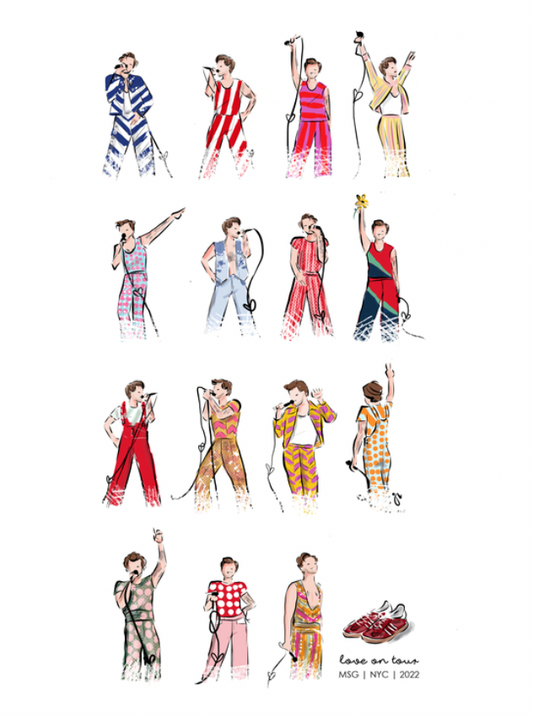 Harry Styles Love on Tour MSG Residency Art Prints & Poster