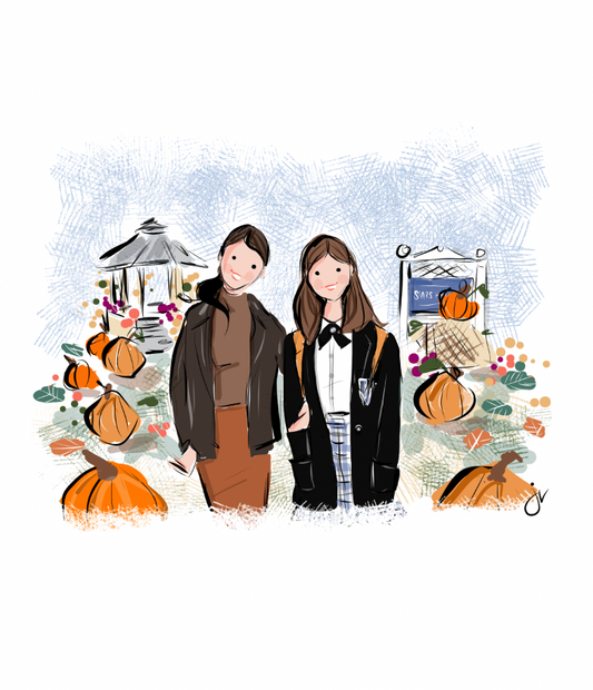 Gilmore Girls Fall Art Print