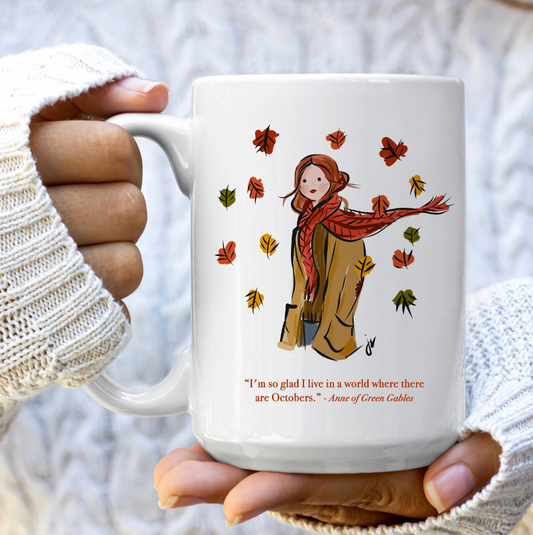 October Anne of Green Gables Mug