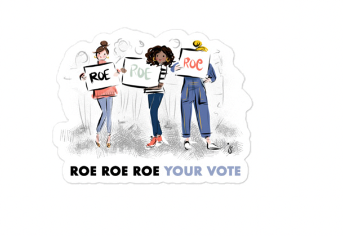 Roe Roe Roe Sticker