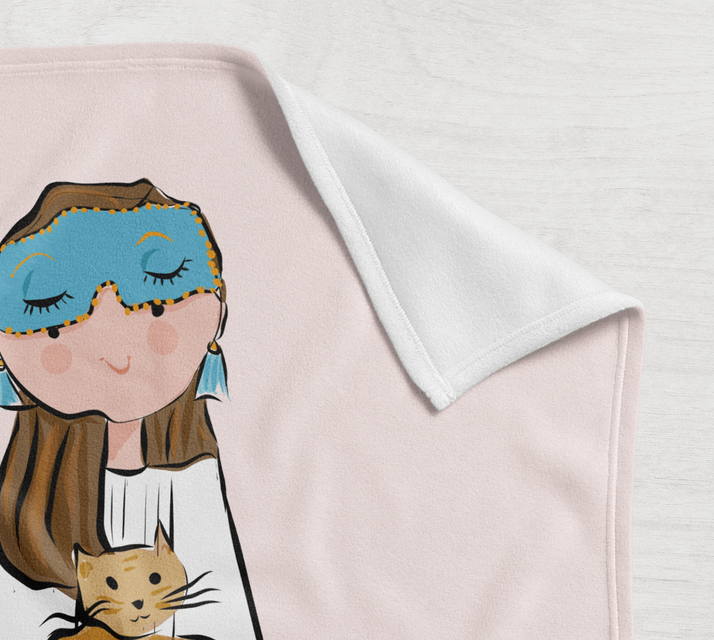 Girl Power Alphabet Minky Blankets