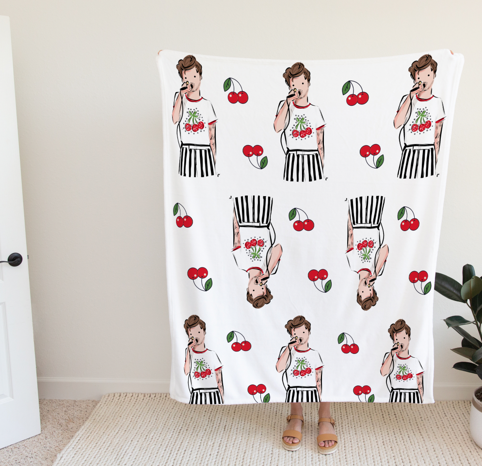 Harry Styles Minky Blankets