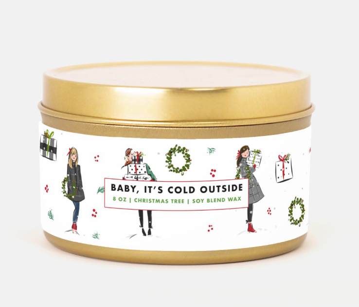 Holiday 22 Tin Can Candles