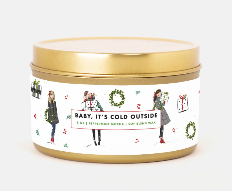 Holiday 22 Tin Can Candles