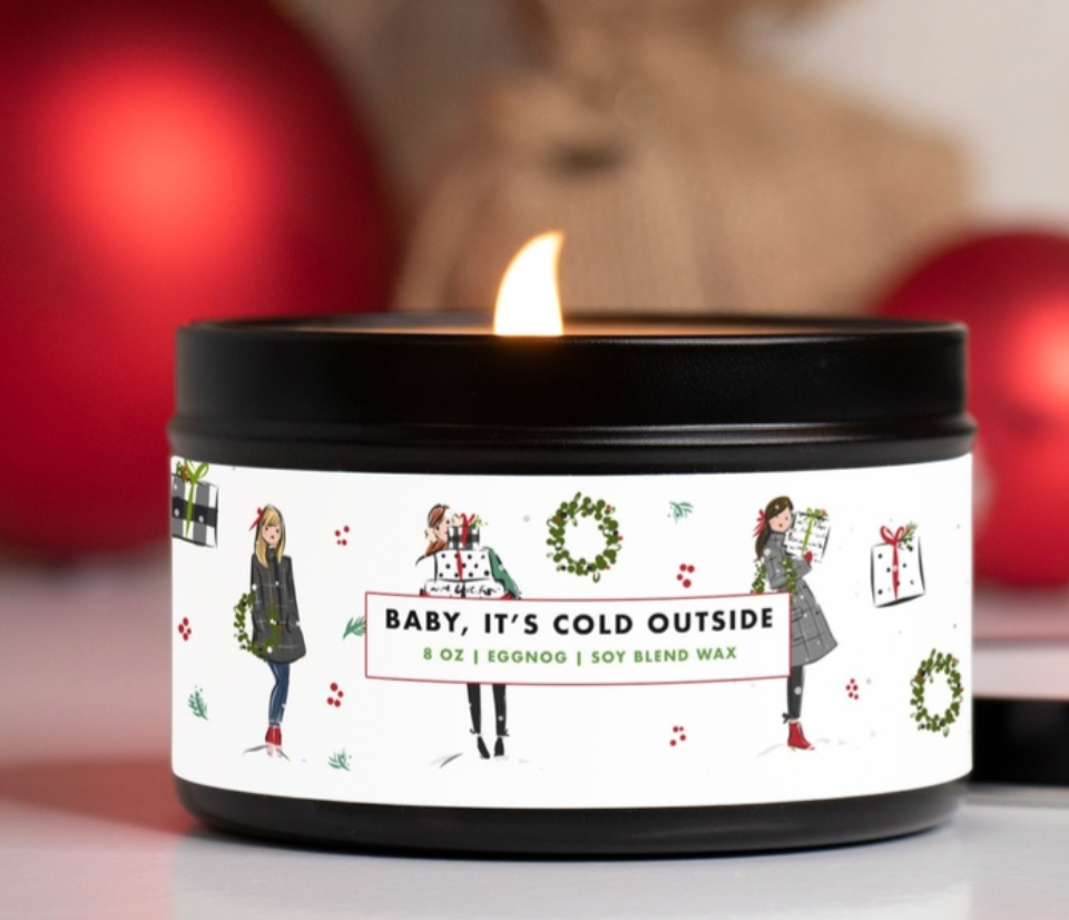 Holiday 22 Tin Can Candles