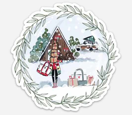 Holiday 22 Snow Day Sticker