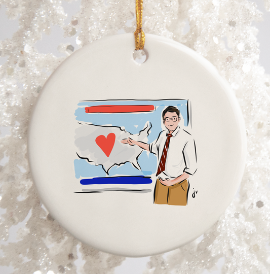 Steve Kornacki Ornament