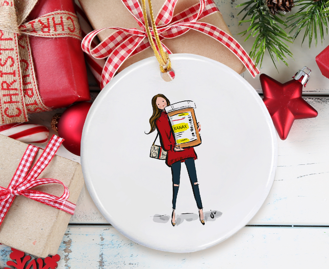 High Anxiety Ornament