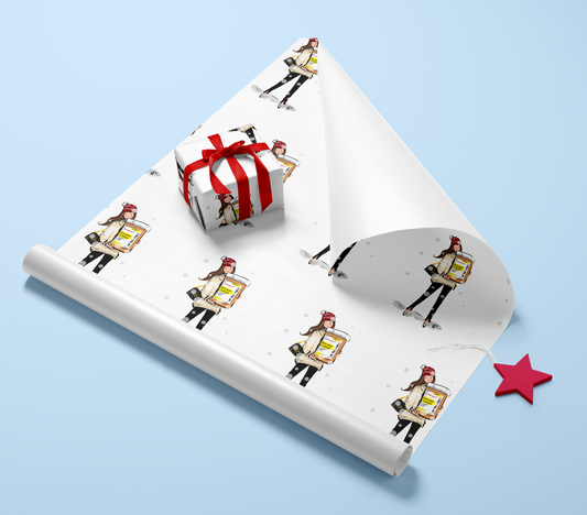 Holiday Cheer Gift Wrap Sheets