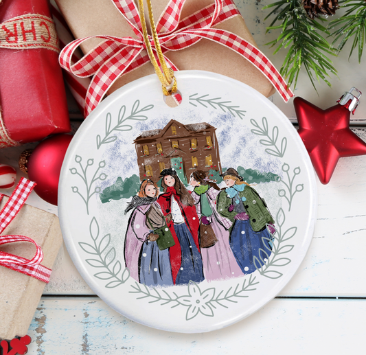 Little Women Winter Ornament