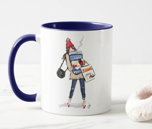 Hanukkah NYC Shopper Zabars Coffee Mug