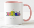 White House Rainbow Mug