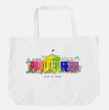 White House Rainbow Oversized Tote