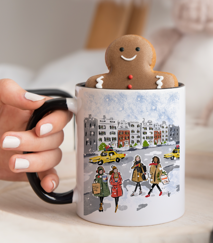 NYC Girls Winter Mug