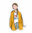Greta Thunberg Sticker