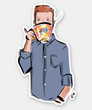 Prince Harry Tea Sticker